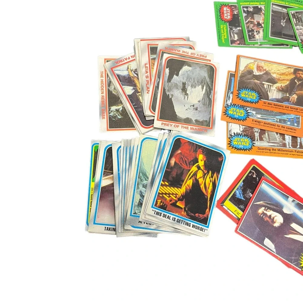 Star Wars Trading Cards - Mixed Lot Vintage 70's 80's
